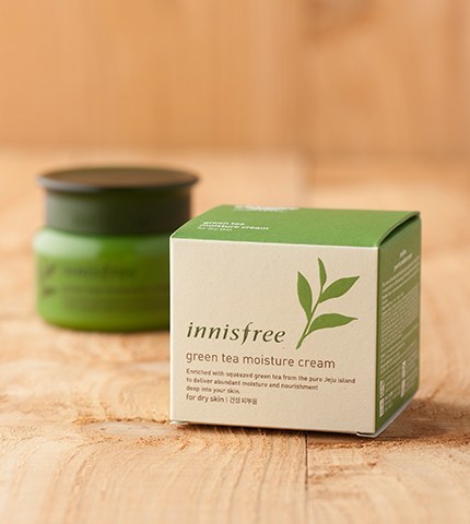 innisfree green tea moisture cream-3