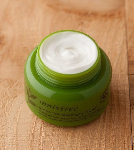 innisfree green tea moisture cream-4