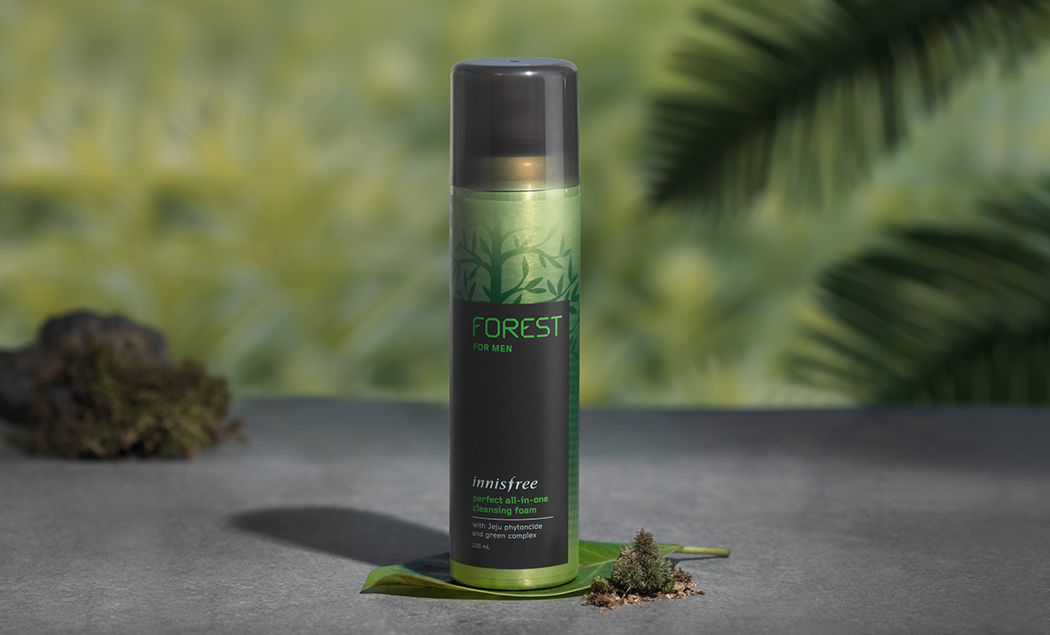 innisfree Forest for men perfect all-in-one cleansing foam