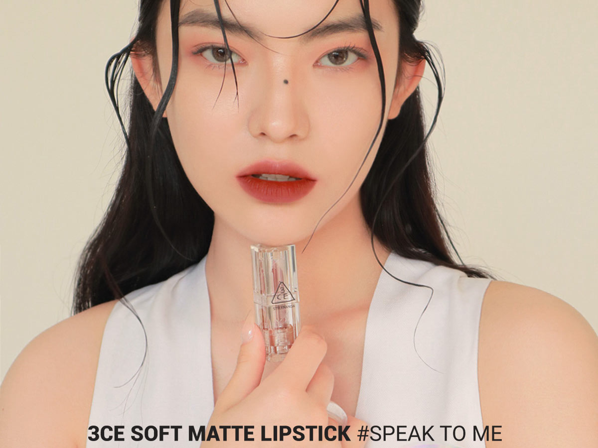 Son Môi 3CE Soft Matte Lipstick #Speak To Me 3.5Gram