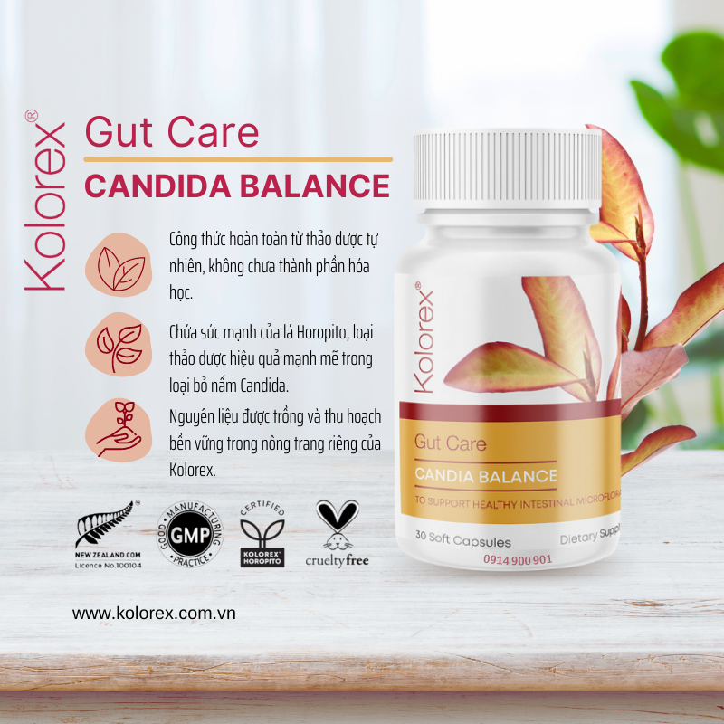 Kolorex Gut Care Candida Balance 
