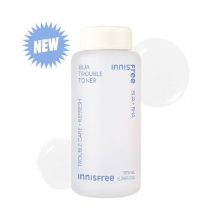 [Mẫu mới nhất] Nước Hoa Hồng Dành Cho Da Mụn Innisfree Bija Trouble Skin 170ml