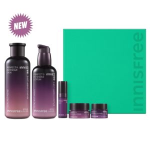 Bộ Sản Phẩm Ngăn Ngừa & Chống Lão Hóa Da Innisfree Perfect 9 Intensive (5 Món)